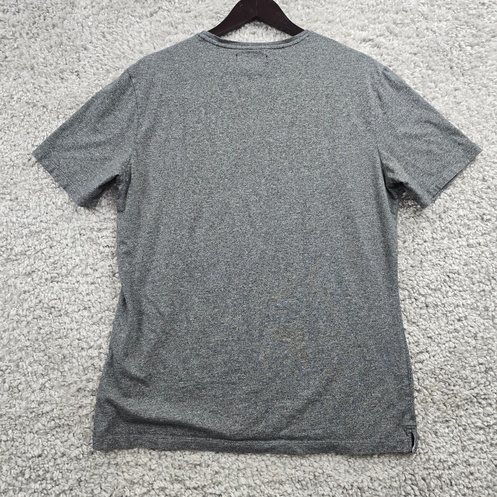 Buttercloth Mens Short Sleeve Cotton T Shirt Gray Size L Casual Active Basic - Picture 6 of 9
